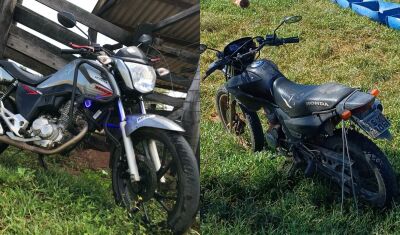 Imagem da notícia Quatro suspeitos são presos após furto de motos em Alcinópolis; veículos foram recuperados em ação rápida da PM